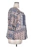 Halo Blue 3/4 Sleeve Blouse Size 2X - photo 4