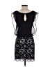 Candie's 100% Polyester Graphic Black Cocktail Dress Size XS - photo 2