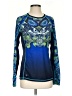 Athleta Blue Long Sleeve T-Shirt Size S - photo 1