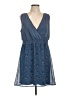 Pins and Needles 100% Polyester Stars Blue Casual Dress Size L - photo 1