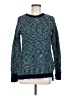 Shrinking Violet Tweed Teal Pullover Sweater Size M - photo 1