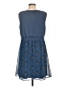 Pins and Needles 100% Polyester Stars Blue Casual Dress Size L - photo 2