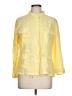 Sanctuary 100% Lyocell Yellow 3/4 Sleeve Button-Down Shirt Size L - photo 1