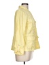 Sanctuary 100% Lyocell Yellow 3/4 Sleeve Button-Down Shirt Size L - photo 4