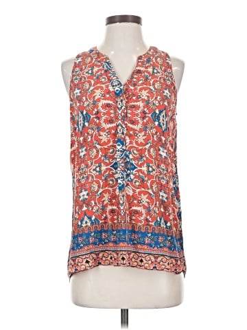 Tolani Sleeveless Silk Top (view 1)