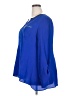 Rafaella Blue Long Sleeve Blouse Size XXL - photo 5