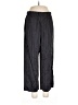 Vince. 100% Cupro Stripes Black Casual Pants Size L - photo 1