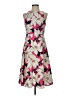 Ann Taylor Floral Gray Cocktail Dress Size 0 (petite) - photo 1