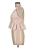 Cotton Candy LA Pink Sleeveless Blouse Size L - photo 5