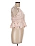 Cotton Candy LA Pink Sleeveless Blouse Size L - photo 4
