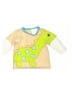 Absorba 100% Cotton Tan 3/4 Sleeve T-Shirt Size Newborn - photo 1