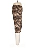 Basic Editions Animal Print Brown Casual Pants Size L - photo 4