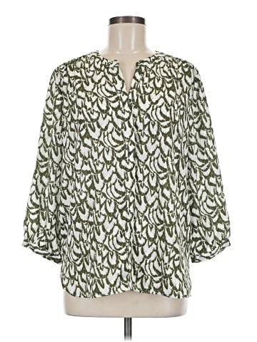 Jachs Girlfriend 3/4 Sleeve Blouse (view 1)