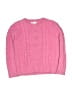 Crewcuts Hearts Pink Pullover Sweater Size 4 - photo 1