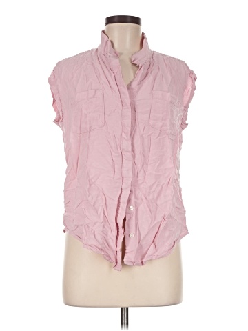 Jachs Girlfriend Sleeveless Button-Down Shirt (view 1)