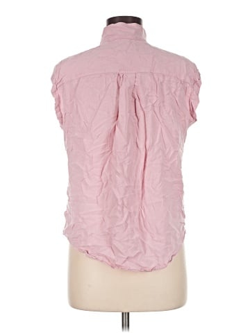 Jachs Girlfriend Sleeveless Button-Down Shirt (view 2)