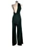 Lulus 100% Polyester Solid Green Jumpsuit Size L - photo 2