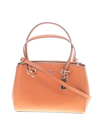 Coach Factory Leather Satchel (view 1)