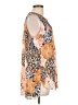 Rose + Olive 100% Polyester Orange Sleeveless Blouse Size L - photo 4