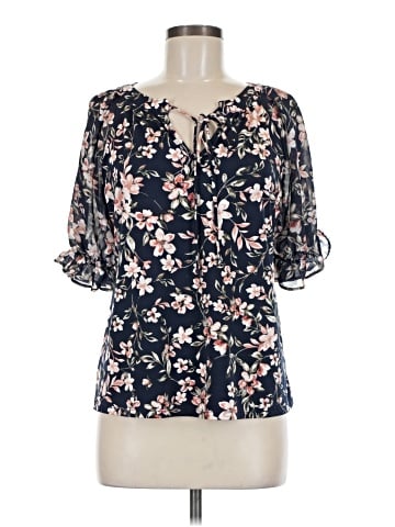 Perseption Concept 3/4 Sleeve Blouse (view 1)