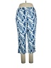 Intro Print Blue Casual Pants Size 16 - photo 1
