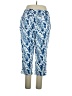 Intro Print Blue Casual Pants Size 16 - photo 2