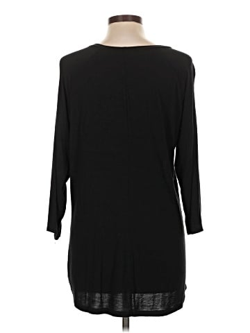 Bleu 3/4 Sleeve T-Shirt (view 2)