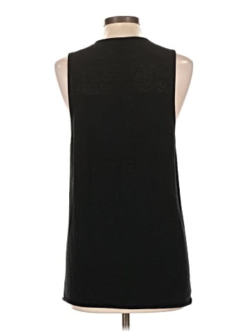 Skull Cashmere Sleeveless T-Shirt (view 2)