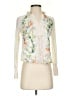 Tiny Floral Ivory Long Sleeve Blouse Size XXS - photo 1