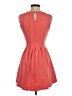 Monteau Solid Orange Cocktail Dress Size S - photo 2