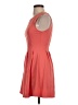 Monteau Solid Orange Cocktail Dress Size S - photo 5