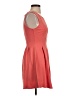 Monteau Solid Orange Cocktail Dress Size S - photo 4