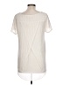 Joan Vass Ivory Short Sleeve Blouse Size L - photo 2