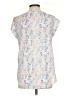 Lila Rose 100% Polyester Ivory Short Sleeve Blouse Size S - photo 2