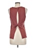 Dynamite Burgundy Sleeveless T-Shirt Size M - photo 2