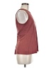 Dynamite Burgundy Sleeveless T-Shirt Size M - photo 4