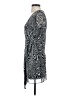 Caution to the Wind Graphic Silver Cocktail Dress Size S - photo 5