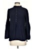 Free People 100% Rayon Blue 3/4 Sleeve Blouse Size XS - photo 1