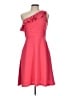 Maje Solid Pink Cocktail Dress Size Lg (3) - photo 1