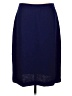 St. John Solid Blue Formal Skirt Size 12 - photo 2