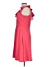 Maje Solid Pink Cocktail Dress Size Lg (3) - photo 5