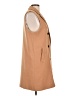 J. McLaughlin 100% Cotton Tan Vest Size L - photo 4