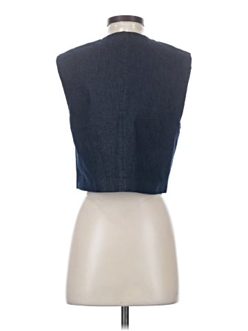 Zara Sleeveless Button-Down Shirt (view 2)
