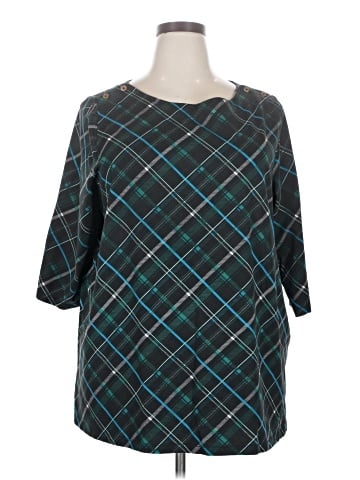 Jessica London 3/4 Sleeve Top (view 1)