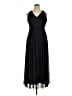 Alex Evenings 100% Polyester Black Cocktail Dress Size 14 Petite - photo 1