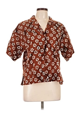 Madewell Short Sleeve Blouse (view 1)