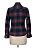 Jack Wills Plaid Blue Long Sleeve Button-Down Shirt Size 6 - photo 2