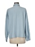 Maison d' Amelie 100% Polyester Solid Blue Long Sleeve Blouse Size M - photo 2