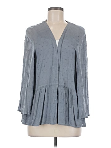 Listicle Long Sleeve Blouse (view 1)
