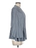 Listicle 100% Rayon Blue Gray Long Sleeve Blouse Size M - photo 4